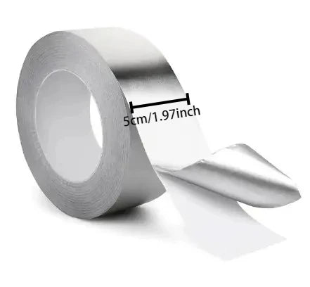 Aluminum Foil Tape Heat-Resistant And Heat-Insulating Kitchen Sink Stove Stainless Steel Tape Waterproof And Self-Adhesive
