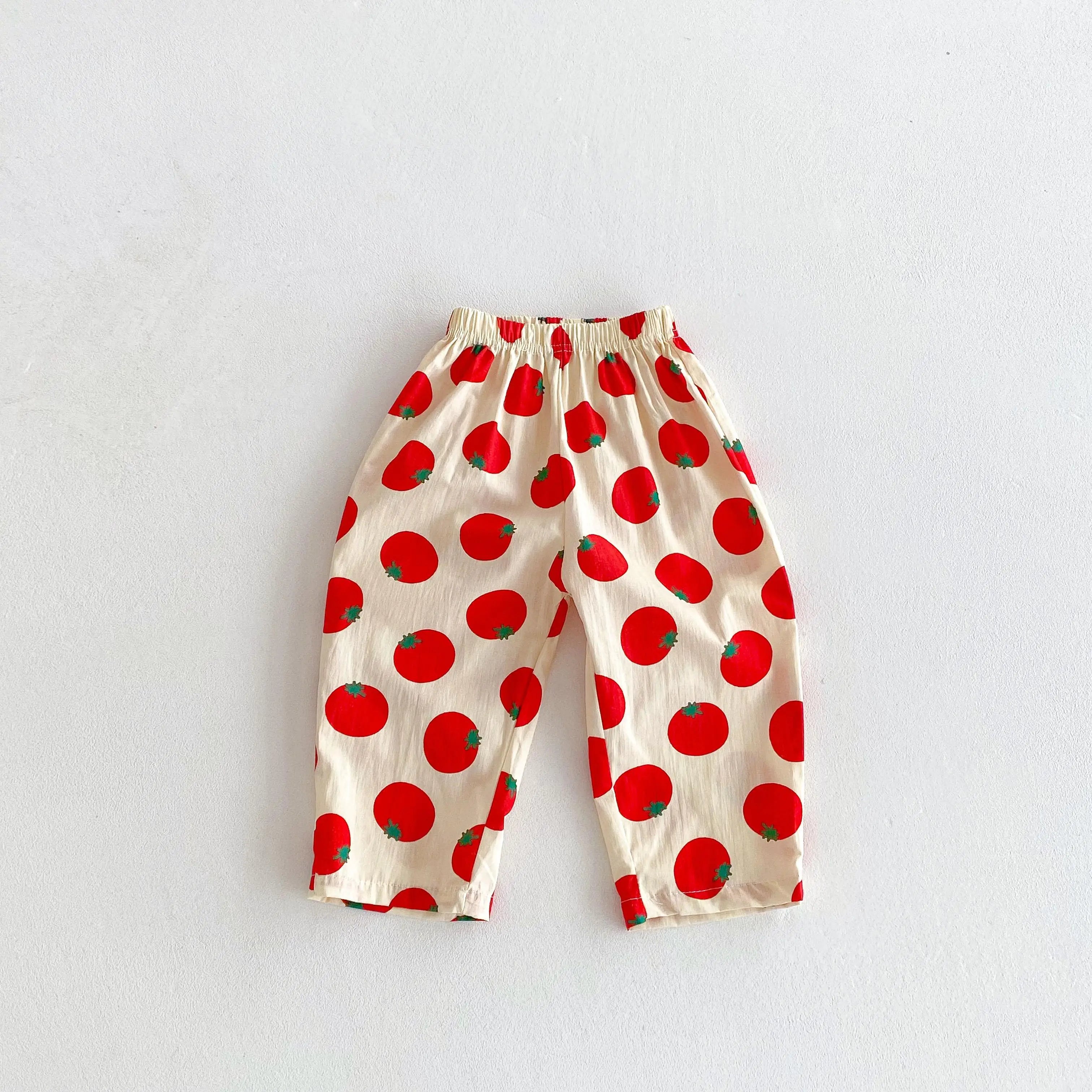 Baby Boys And Girls Summer New Style Casual Trousers Children's Clothes Loose Kids Harem Pants Popular Design Child Long Pants