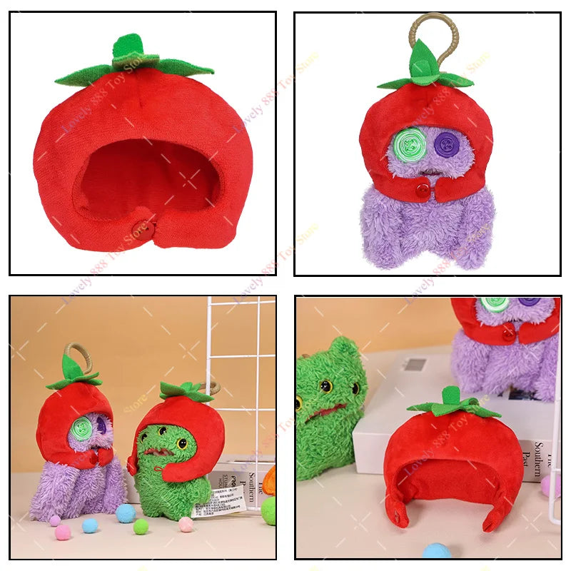 Original Fuggler Plush Keychain Ugly Monster Screech Munch Rabid Rabbit Wide Eyed Weirdo Annoyed Alien Stuffed Peluche Toys
