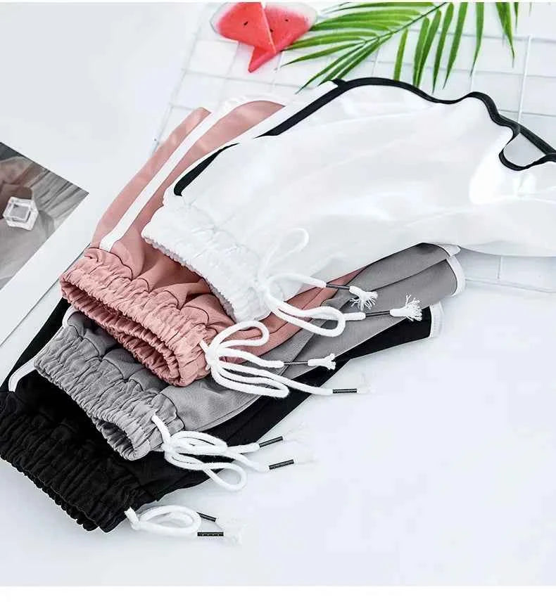2026 Summer New Women Outdoor Sports and Fitness Shorts Korean Edition Sexy High Waist Yoga Casual Wide Leg Home Sleepers