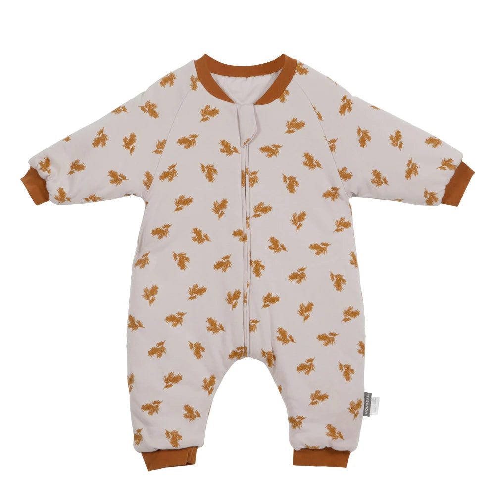 Baby Sleeping Bag Cute Girls Winter Warm Baby Sleepsack With Feet 1-4Years Kids Growth Blanket Sleepwear Children'S Sleeping Bag