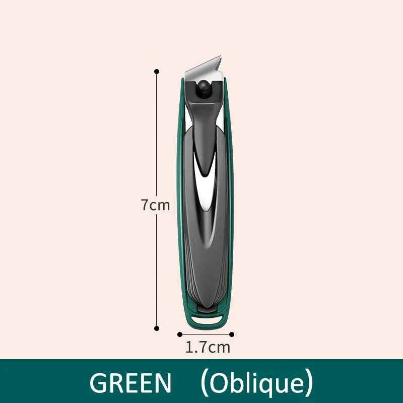 Colorful Nail Clippers Anti-Splash Nail Cutter Detachable Design Fingernail Clippers Stainless Steel Manicure Nail Tool