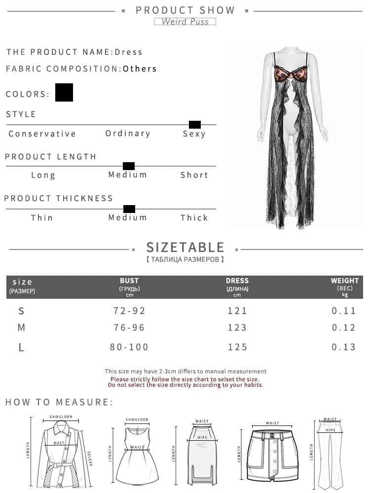 Weird Puss Backless Sexy Women Camisole Leopard Mesh Patchwork Ruffles Sexy Club Party Midnight Hot Girls Wild Coquette Maxi Top