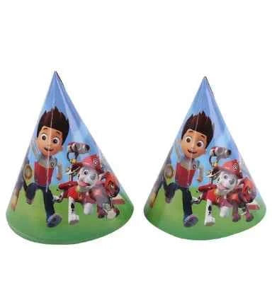 Skye Paw Patrol  Birthday Party Decoration Kids Shower Boys Girls Tableware Supplies Tablecloth Balloon Cake Topper Straw