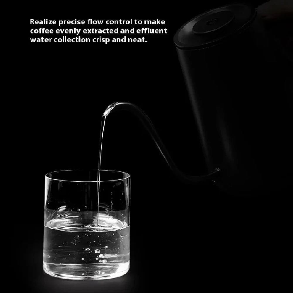 Timemore Fish Pro X 900ml Competition Temperature Control Pot Stainless Steel Electric Hand Flushing Pot Hand Brewed Coffee Pots