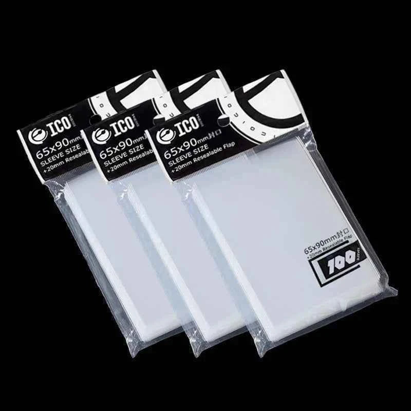 100pcs/pack 65*90mm Card Sleeves Card Protectors Perfect Size for Football Cards, Sport Cards, MTG Cards Collection Card Storage