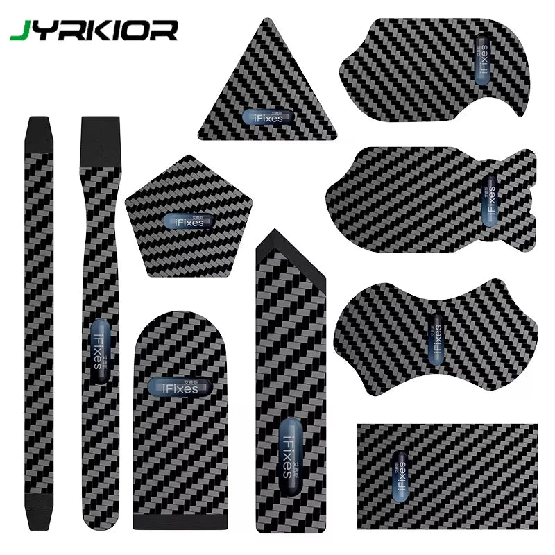 iFixes Carbon Fiber Non-magnetic Anti-static Pry Card No Hurt Mobile Phone LCD Screen Disassembly Battery Removal Pry Scraper