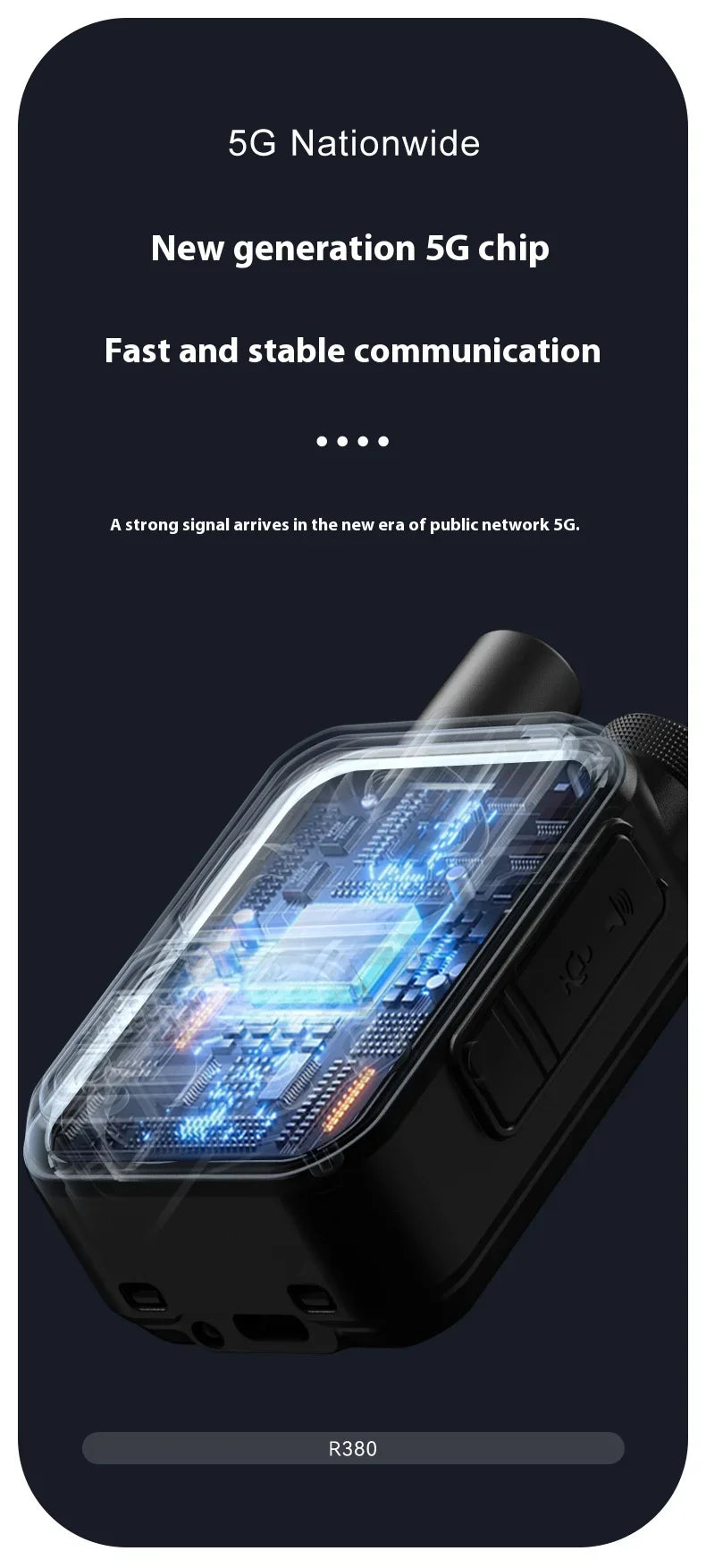 MOTOLOLA POC Radio Nationwide Intercom 5G GPS Dual SIM 5000KM Network Walkie Talkie Handheld Long Range Two Way Ham Radio