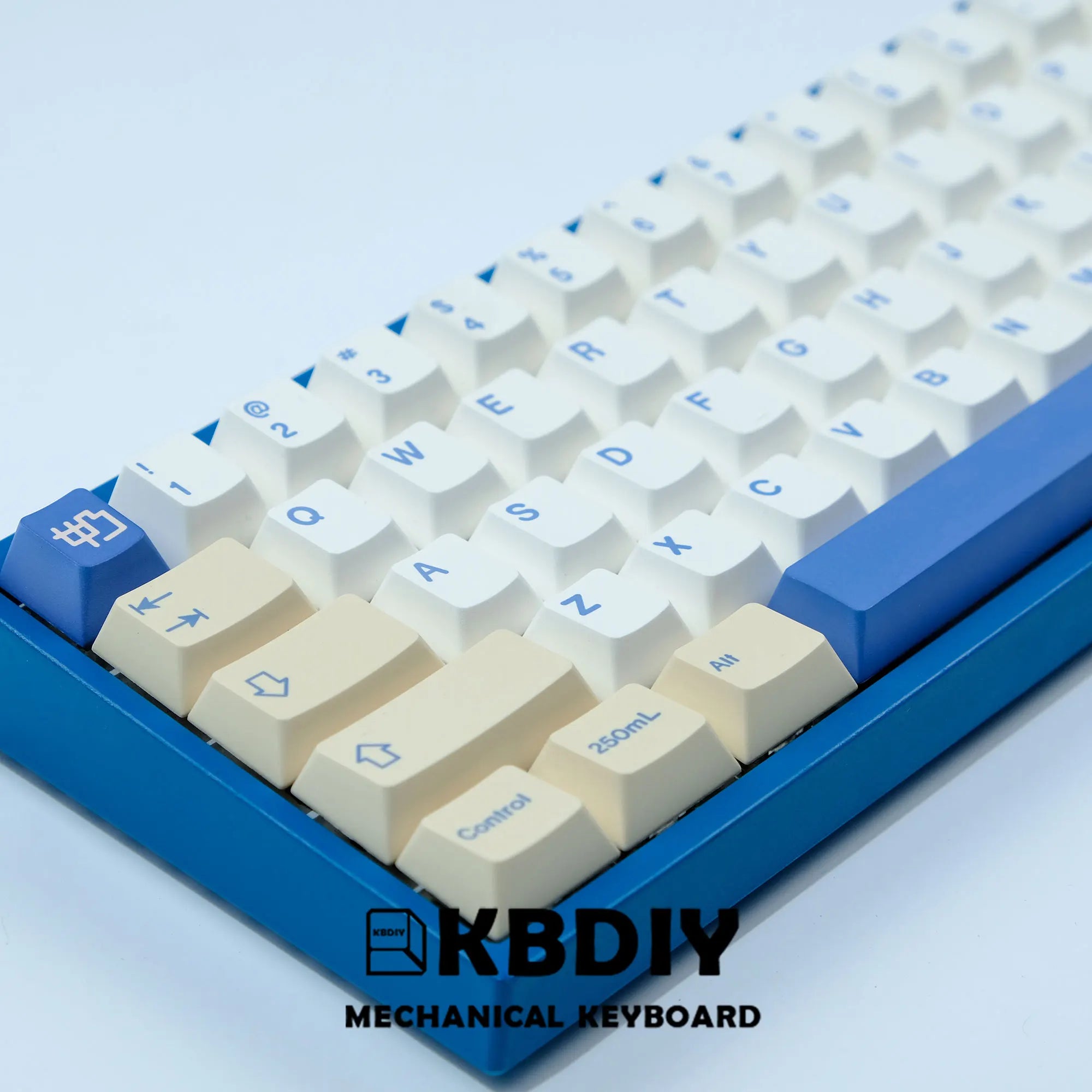 KBDiy 135 Keys/Set GMK Soymilk PBT Keycaps Cherry Profile MX Switch Korean Keycap for Mechanical Gaming Keyboard Custom Key Caps
