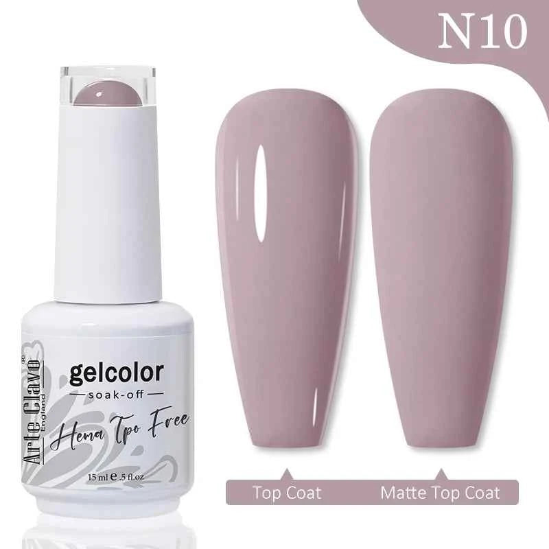 Arte Clavo TPO HEMA FREE Top Quality Discount Price 131 Colors Nail Gel Polish New Formula Nail Gel 15ml Bottle UV Gel Varnish