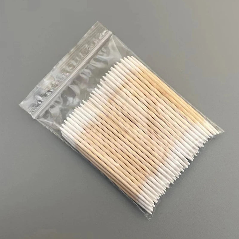 1pcs/3pcs/5pcs Pointed Cotton Swab Tattoo Eyebrow and Eyeliner Correction Cotton Swab for Makeup