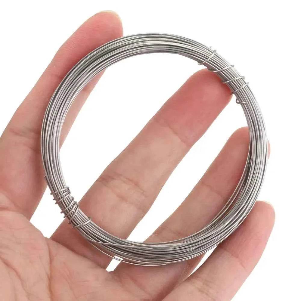10M/Roll Stainless Steel Jewelry Wire Components for Jewelry Making Steel Wire Jewelry Cord String DIY Jewellry Accessoires