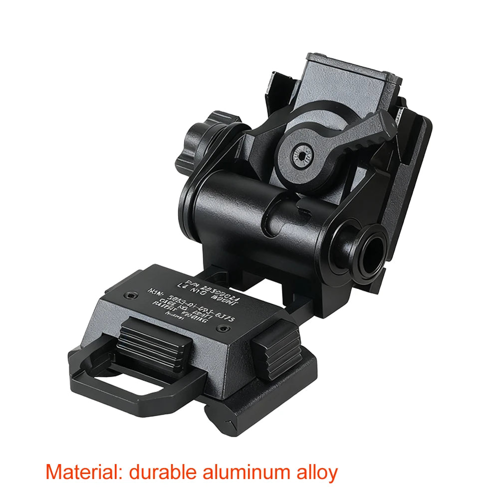 BOOIU New L4G24 NVG Tactical Helmet Mount Metal/Nylon Holder Bracket For PVS15/18  Goggles Night Vision Stent Helmet Accessories