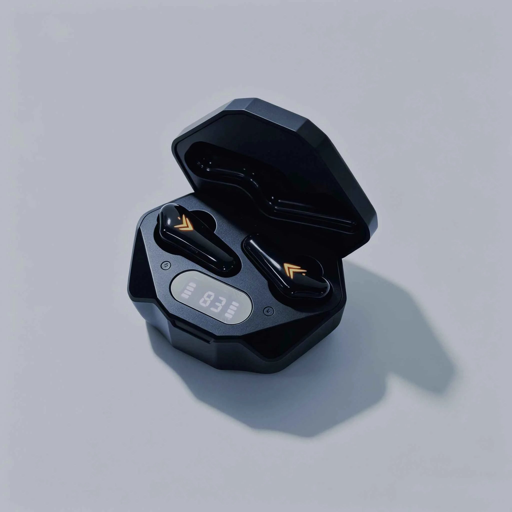 TWS Wireless In-ear Light Headphones 65ms Low Latency Earbuds Fone Headset Earphones Bluetooth 5.4 For Gaming With Mic