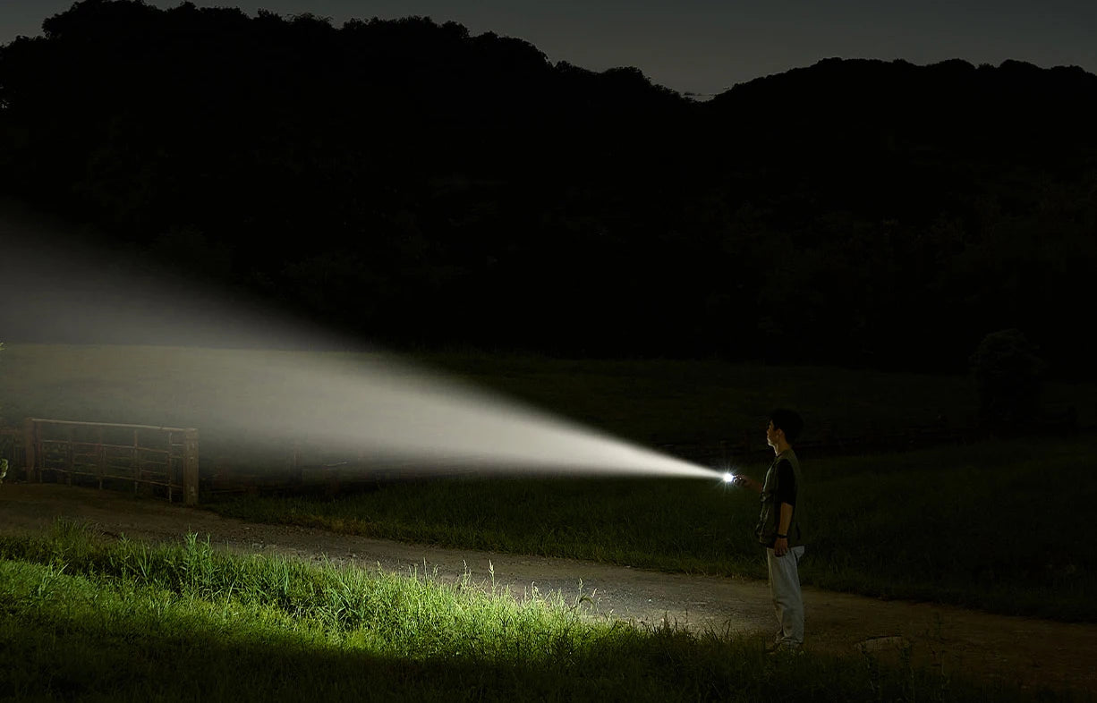 MIJIA Multifunctional Portable Flashlight，Lightweight And Portable，30h Ultra-long Battery Life，1000 Lumens Strong Light