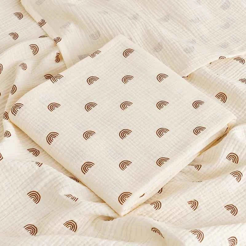 Newborn Baby Cotton Blanket Summer Bedding Babies Stuff  Throw Blanket Muslin Squares Receiving Blanket