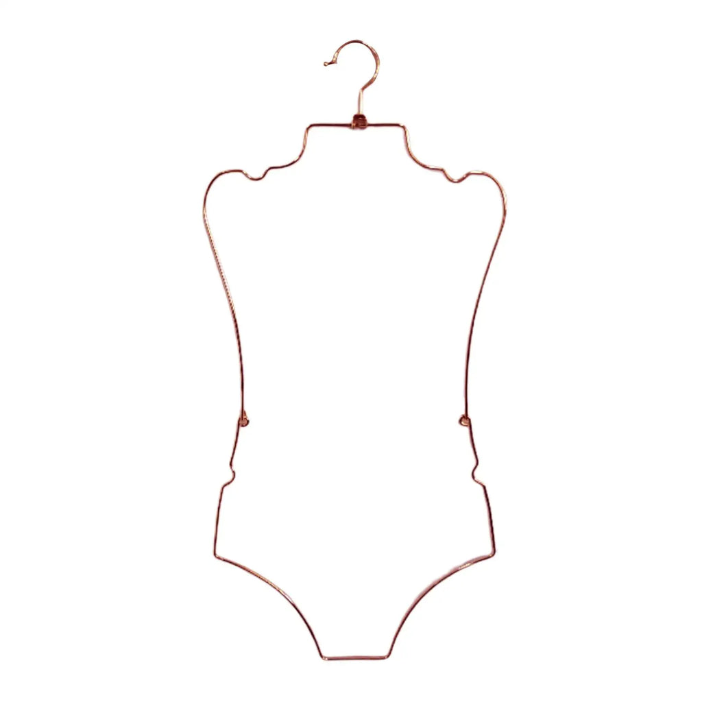 Body Shape Lingerie Hanger Foldable Durable Closet Organizer Swimsuit Hanger for Closet for Stores Boutiques Show Window Bedroom