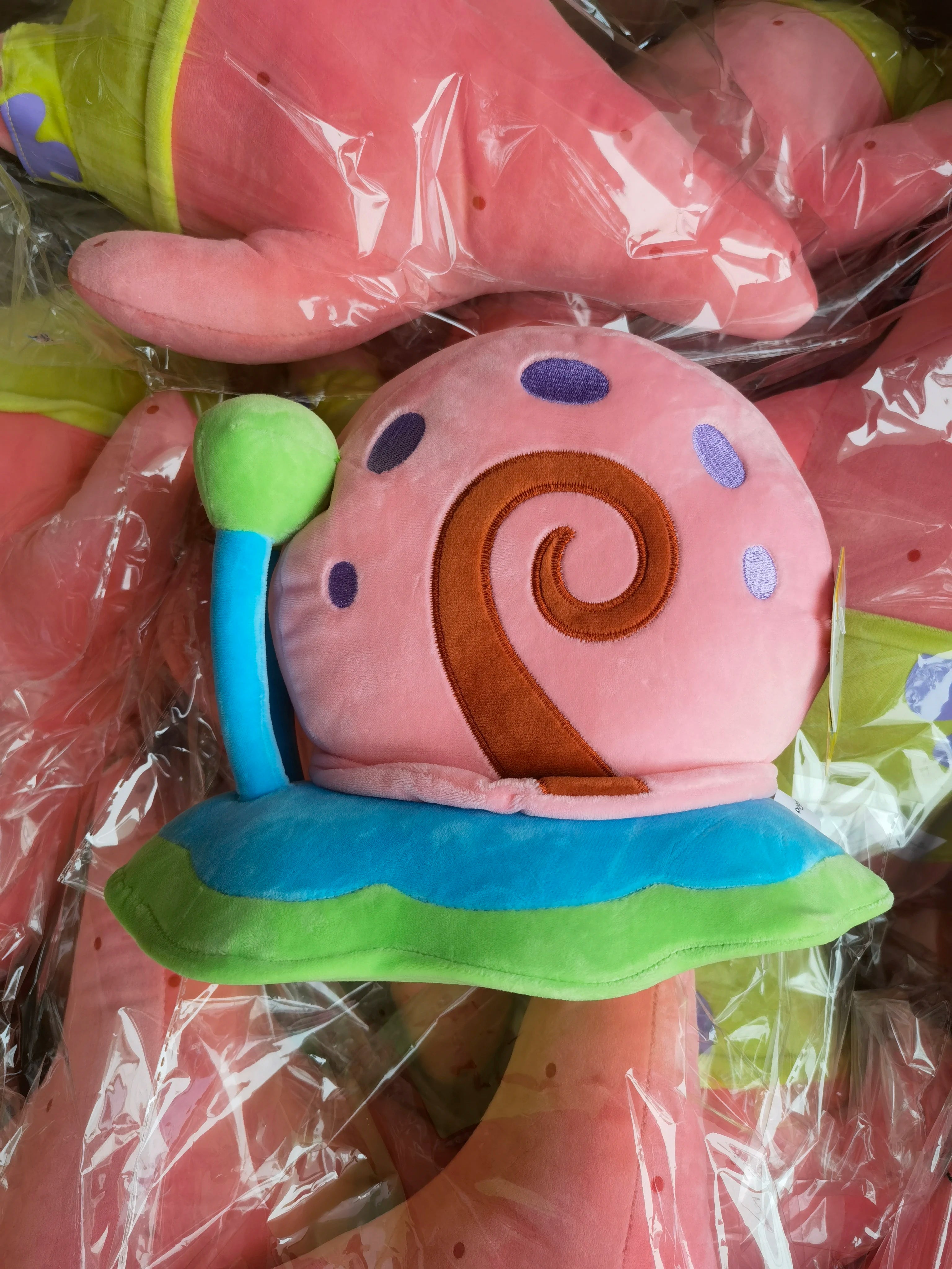 Genuine Anime Spongebob Squarepants Patrick Star Squidward Eugene H. Krabs Gary Kawaii Cartoon Stuffed Plush Toys Birthday Gift