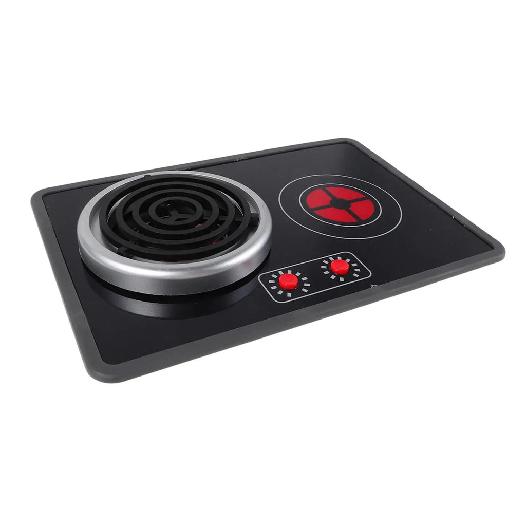 Kids Kitchen Toy Stove Toy with Lights and Sounds,Cookware Realistic Pretend Play Learning Toy Role Play for Children,Girls Boys
