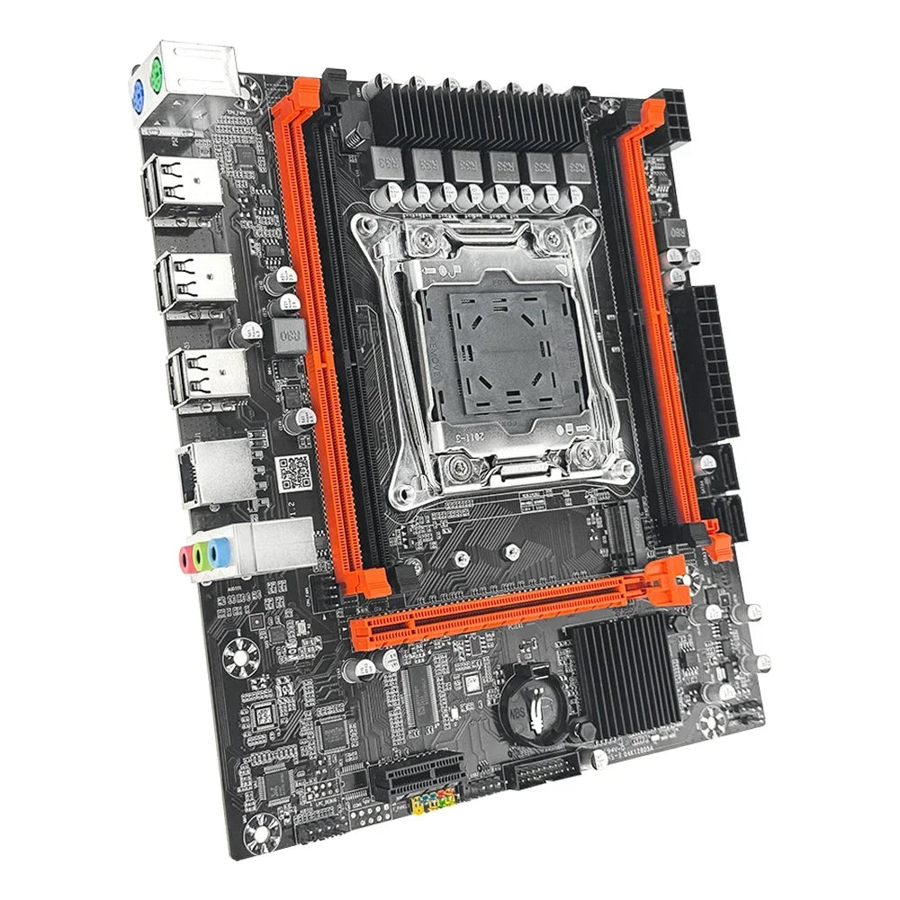 SOYO X99 Motherboard Set Kit With Intel LGA2011-3 Xeon E5 2680 V4 and DDR4 16GB (2*8GB) 2133MHz Dual Channel RAM M.2 NVME