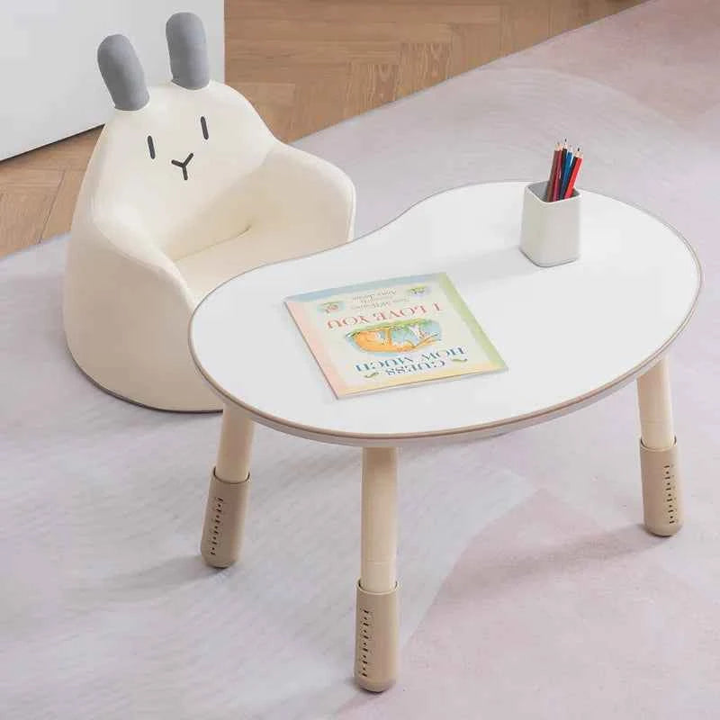 Children's Peanut Table Baby Early Education Learning Table Kindergarten Baby Reading Desk Can Lift Korean Pea Table