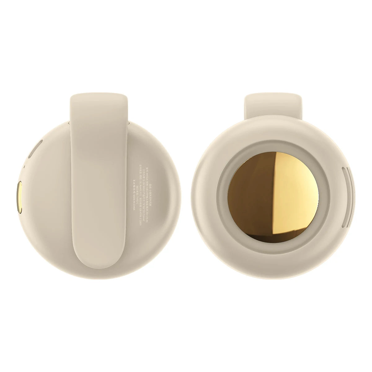 Hands Free Waist Clip Fan 900mAh 3 Speeds Bladeless USB Rechargeable Portable Personal Cooling for Outdoor Sport Travel