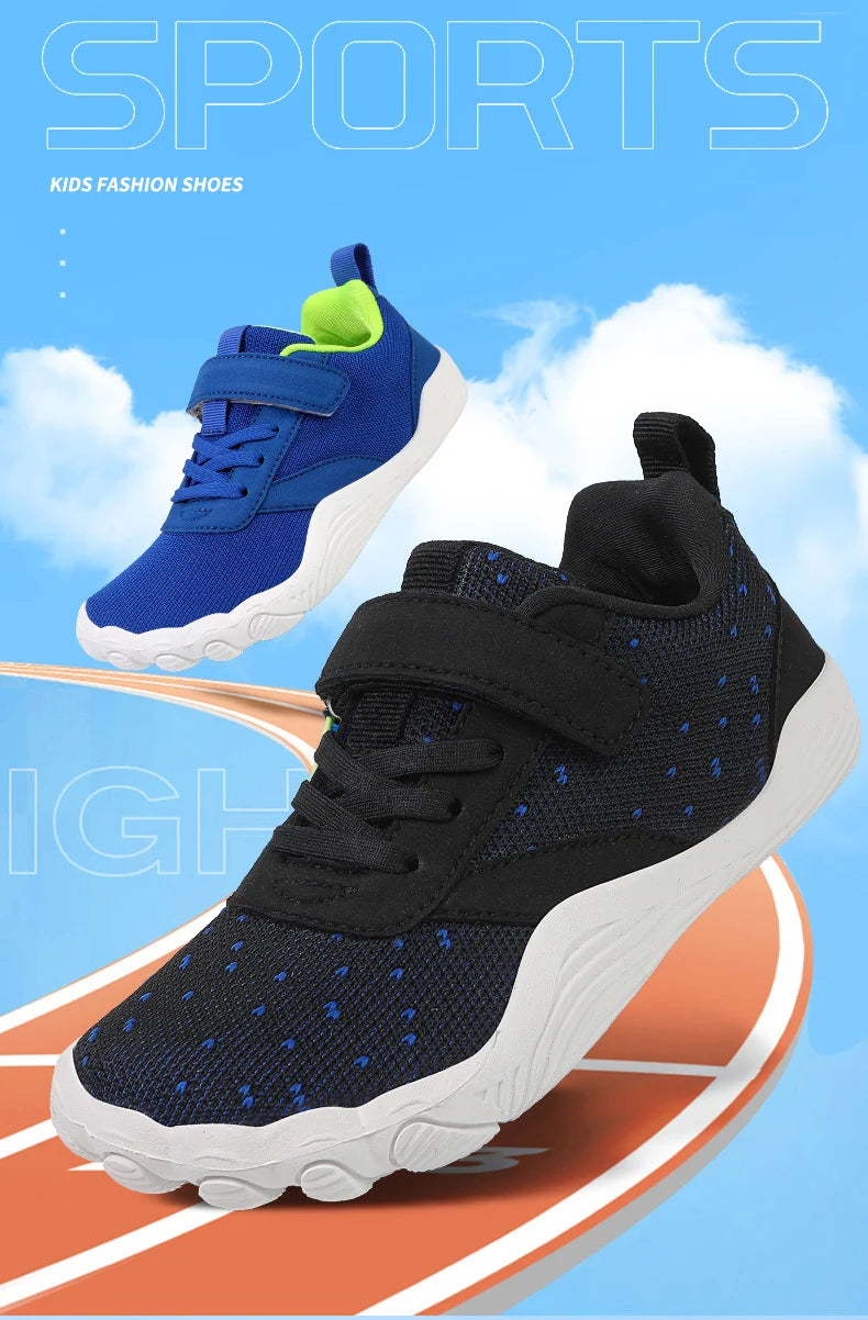 Kids Barefoot Shoes Boys Girls Sneakers Aqua Shoes Naturally Splay Shoes Wide Toe Water Quick Dry Beach Shoes Sports Swimming