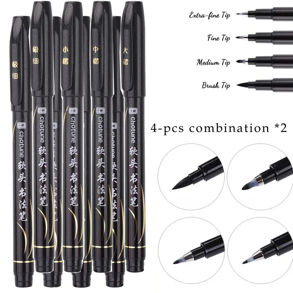 Calligraphy Art Marker Pens Brush Pen Art Marker Craft Supplies Art Writing Office School Supplies Stationery Student