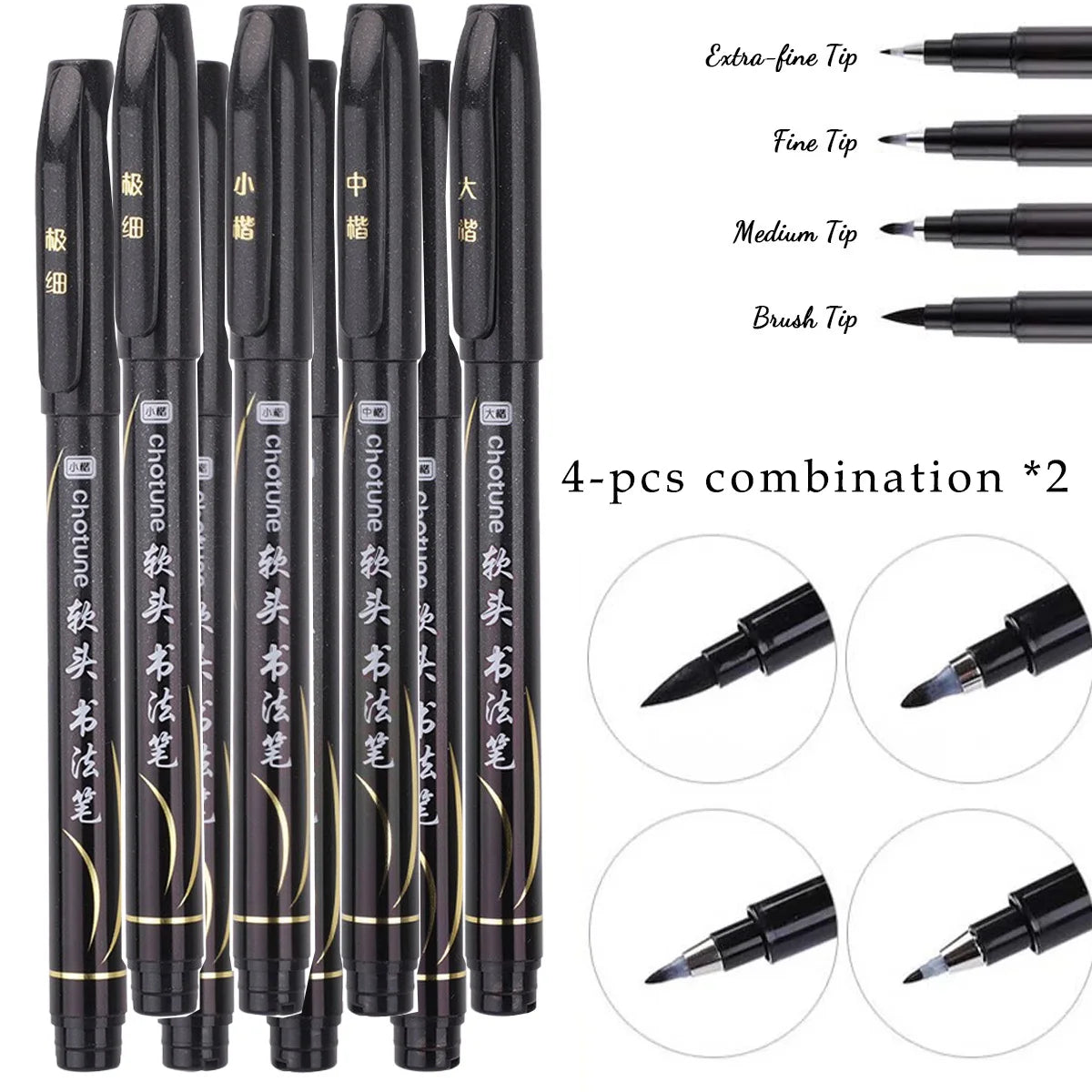 Calligraphy Art Marker Pens Brush Pen Art Marker Craft Supplies Art Writing Office School Supplies Stationery Student