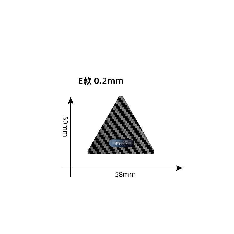 iFixes Carbon Fiber Non-magnetic Anti-static Pry Card No Hurt Mobile Phone LCD Screen Disassembly Battery Removal Pry Scraper