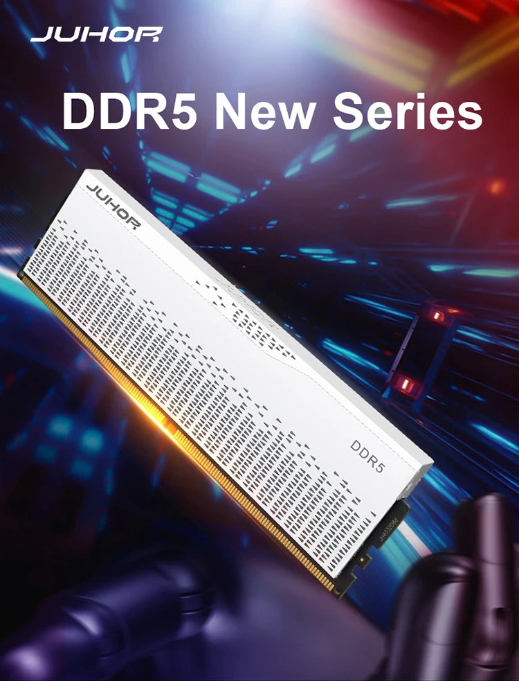 JUHOR DDR5 16GB 4800MHz 5600MHz 6000MHz  RAM UDIMM for Computer PC Desktop Memory Ram DDR5