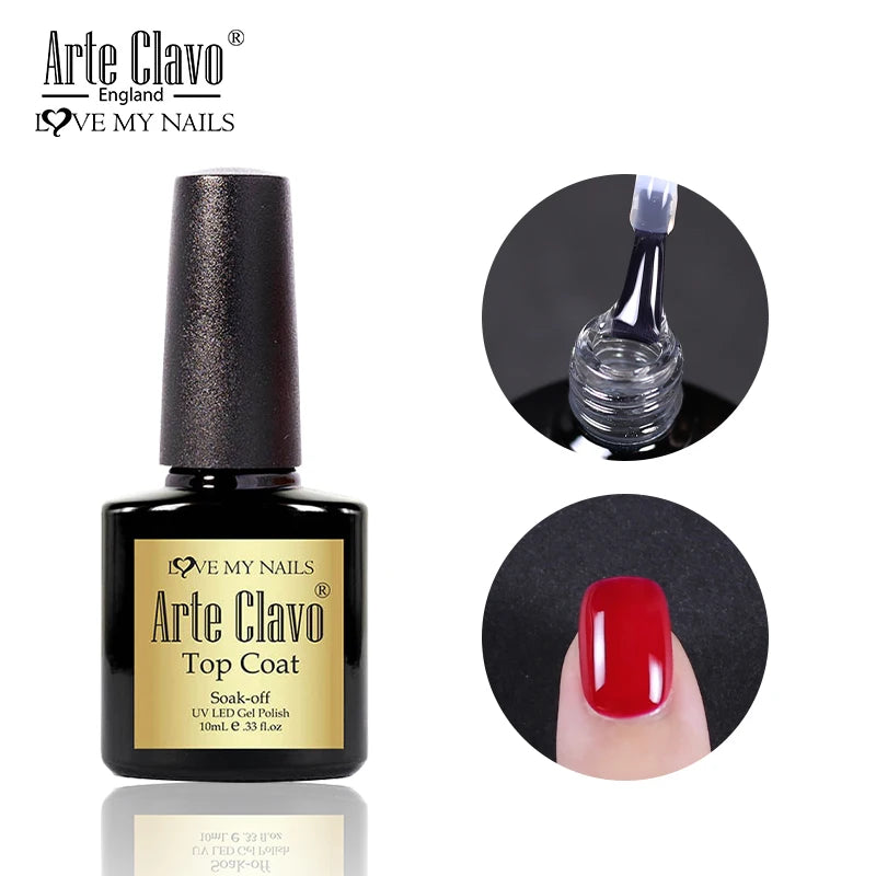 Arte Clavo TPO HEMA FREE Top Quality Discount Price 131 Colors Nail Gel Polish New Formula Nail Gel 15ml Bottle UV Gel Varnish