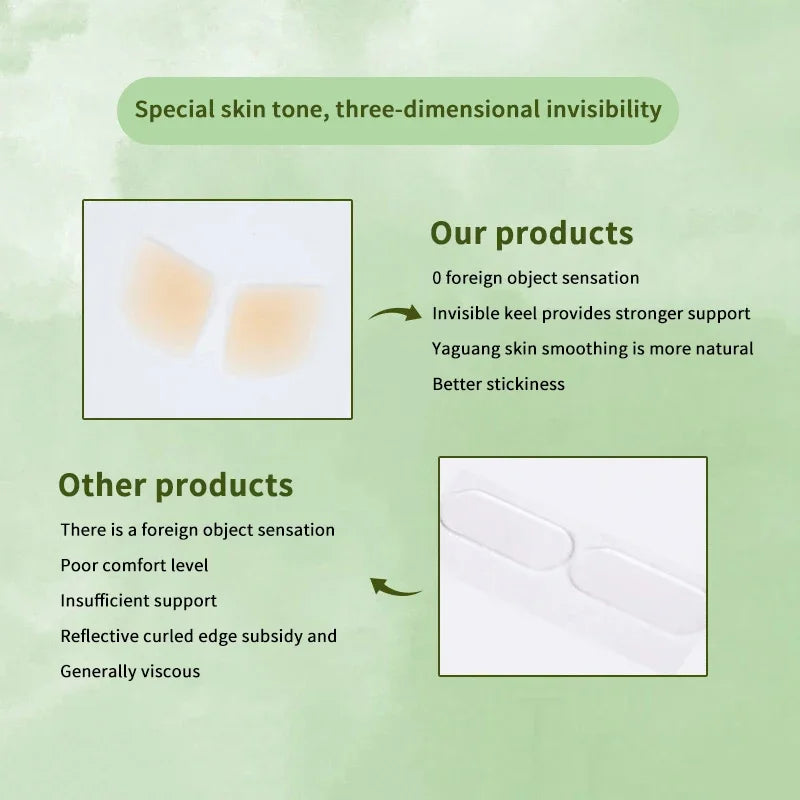 12/30Patches Elf Ear Support Stickers Invisible Ear Corrector Earlobe Support Patches Elf Ear Makeup V-Face Stickers Easy Use