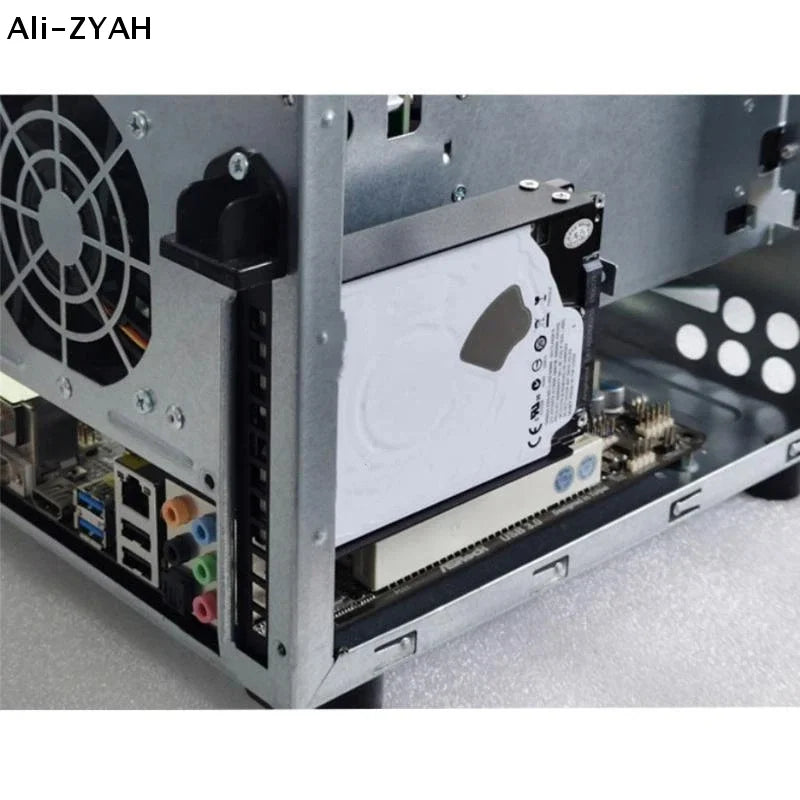 Desktop Computer Case SSD HDD Universal Hard Drive Bay PCI Card Slot Expansion Rack Suitable For 2.5-inch/3.5-inch Hard Drives