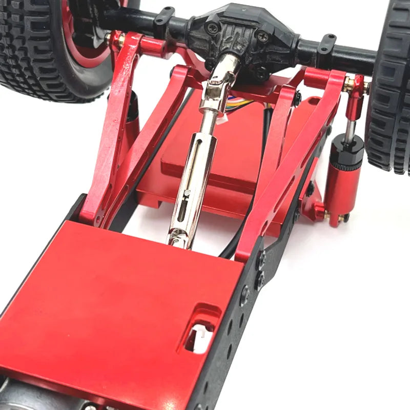 MN Model RC Car Mn168 1/12 Full Scale RTR 2.4G 4WD 280 Motor Proportional Off-Road Remote Control RC Truck Kids Toys Metal Parts