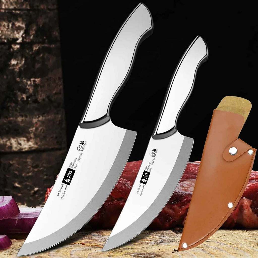 Kitchen boning knife, sharp meat cutting knife, charpener professionel slaughter knife, high-hardness small curved kitchen knife