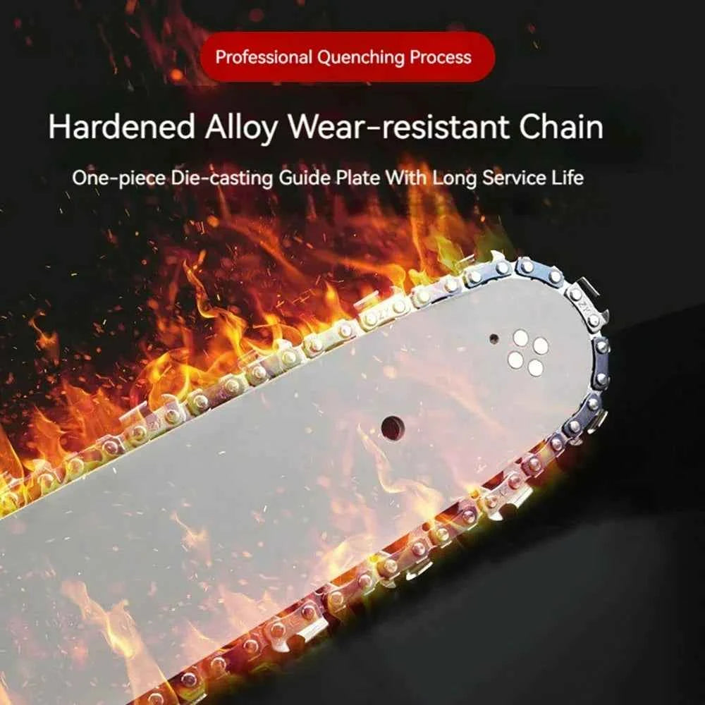 Chainsaw Chain 6 Inches Chain Rechargeable Saw Mini Electric Chainsaw Cordless Saw Carpentry Gardening Tools Electric Wood Saw