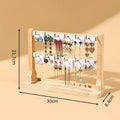 Jewelry Organizer Multi Tiers Jewelry Holder Jewelry Display Stand Earring Holder with Hooks for Rings Bracelets Showcase