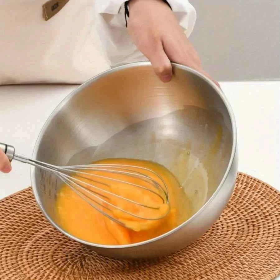 Clearance_Multi Functional Stainless Steel Vegetable Bowl, Egg Mixing Bowl, Drain Basket, Soup Basin, Kitchen Cooking And Storag