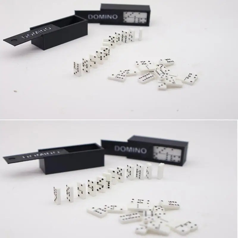 1 Set 1:12 Dollhouse Accessories Miniature Domino Model Building Learning Educational Toy Dot Dominoes Board Game