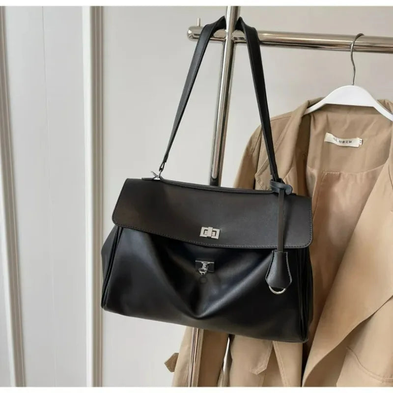 Fashion Large Capaci Platinum Bag Casual Crossbody oulder Bag for Women Faionable Underarm Bag Modern Neutral Sle New Style 2026
