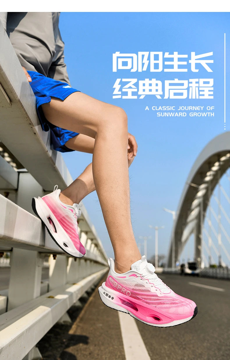 Men's Sneakers Trend Carbon Board Marathon Running Sports Shoes For Men New Basketball Women's Athletic Nonskid Walking Sneakers