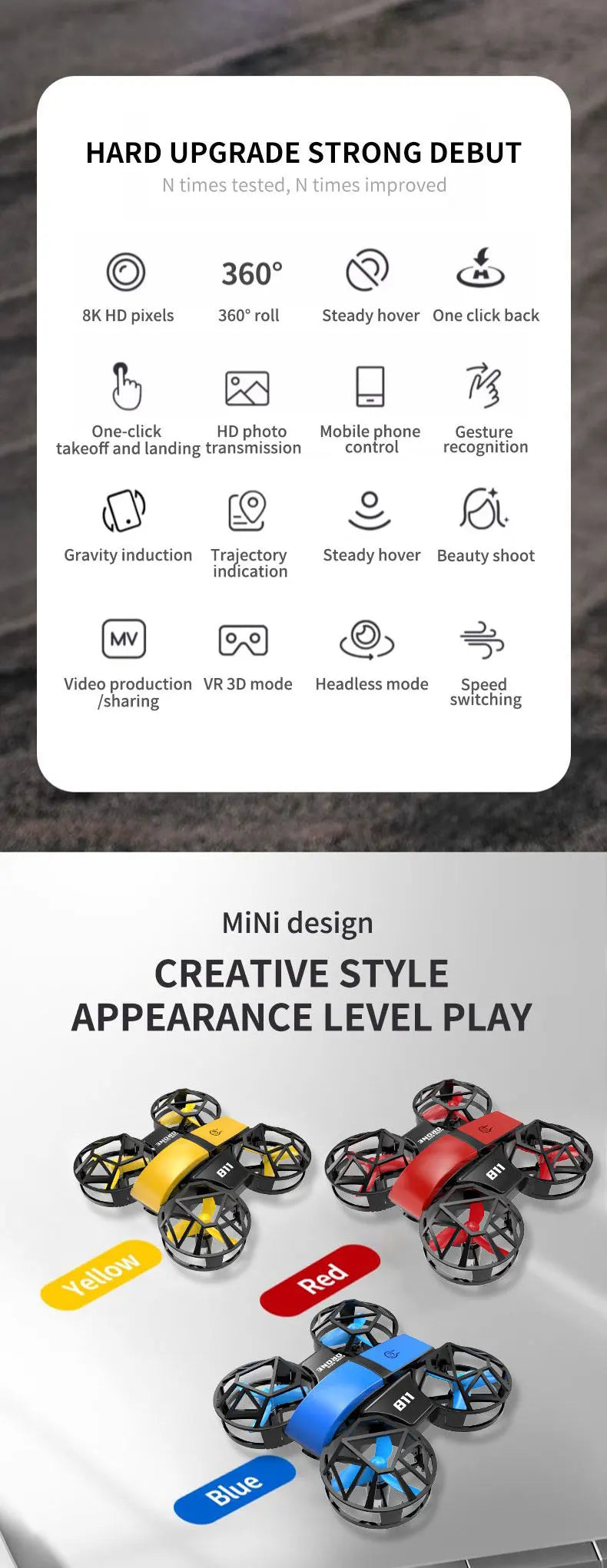 2025 DWI NEW MINI  RC Quadcopter Remote Control DRON D12 HD Dual Camera Fixed Height Rc Plane  aldult Children's Toy  GIFTS