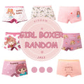 Multipack Girls Panties Lovely Character Pattern Cartoon Girls Boxer Briefs Soft Cotton Kids Underwear Washable Children Boxers