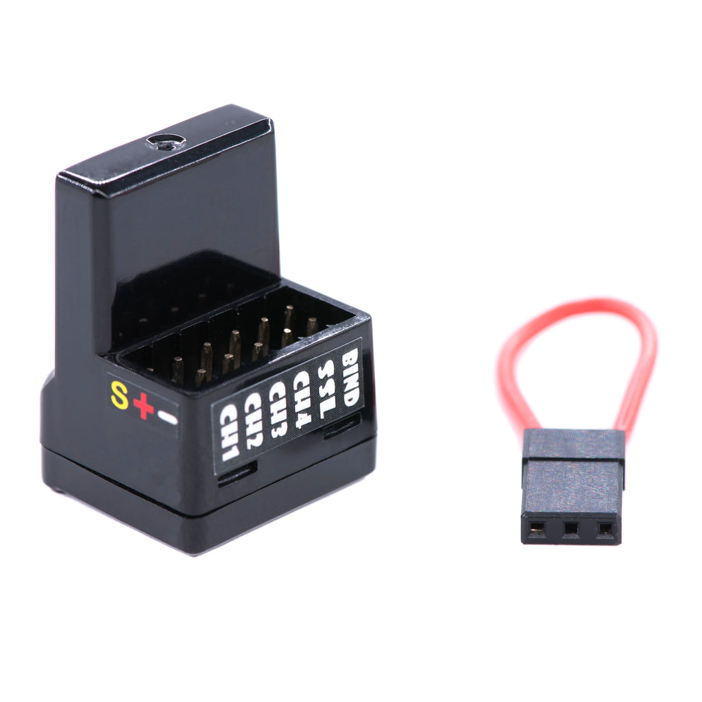 DASMIKRO DSK-492N FH5 COMPATIBLE ANTENNA-FREE RECEIVER V2 FOR SANWA FH-5 M17 M17S MT-5 MT-R FHSS-5