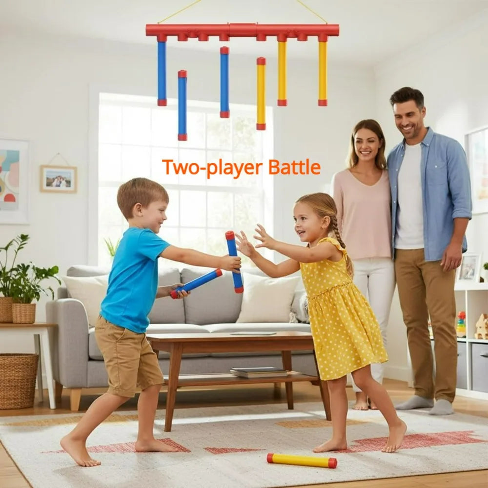 2-Player Challenge Falling Sticks Game for Training Reaction Ability Party Games Educational Parent-Child Interactive Toy Sports