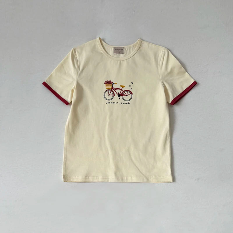 Ali Plus SS26 Printed Bike collection Family Matches Clothes boys girls baby