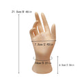 Women Mannequin Hand Model Jewelry Organizer Portable Dresser Desktop Shops Countertop Bracelet Bangle Necklace Display Stand