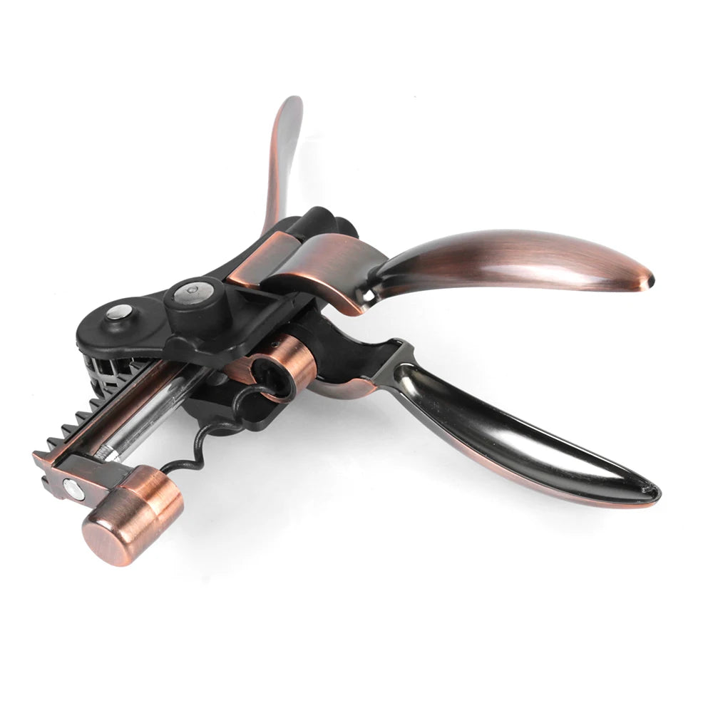 Bar Lever Corkscrew Zinc Alloy Barware Rabbit-Shaped Wine Opener Bottle Opener