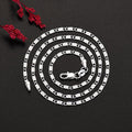 New 925 Sterling Silver fine 2MM flat Clavicle chains Necklaces for Men Women wedding party Jewelry Christmas gifts 40-75cm
